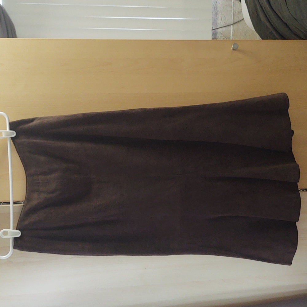 Suede Skirt - image 1